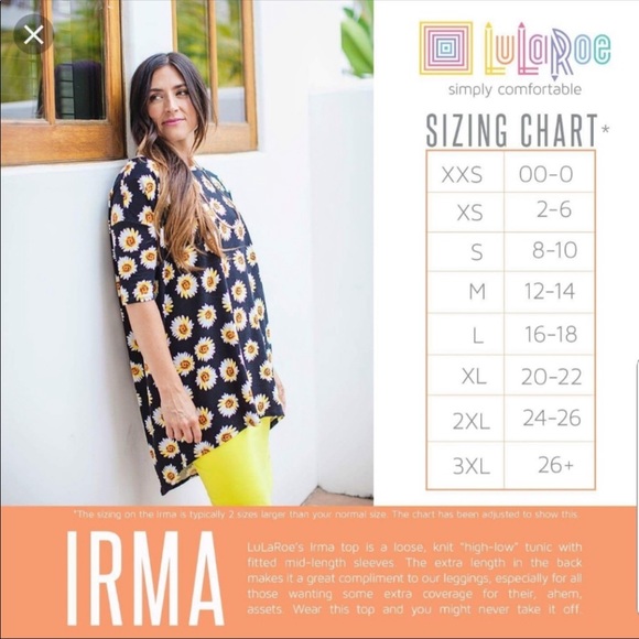 NWT LuLaRoe Irma - Picture 7 of 7